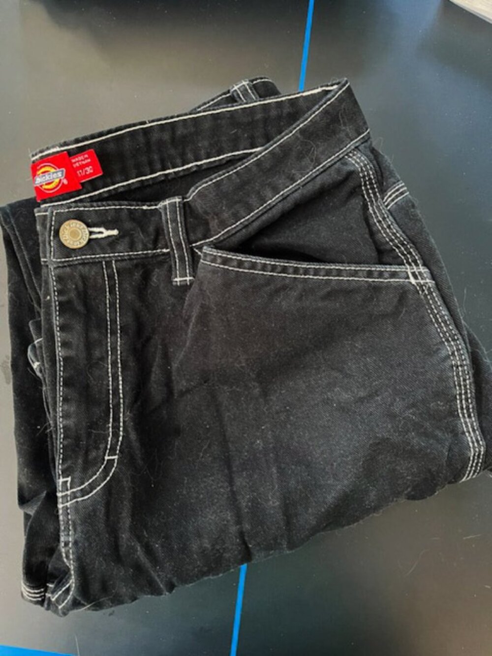 DICKIES Carpenter Jeans Pants Size 11 / 30 Jrs.